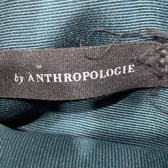 Anthropologie Teal Green Crossbody Bag With Gold Studs - Picture 10 of 14